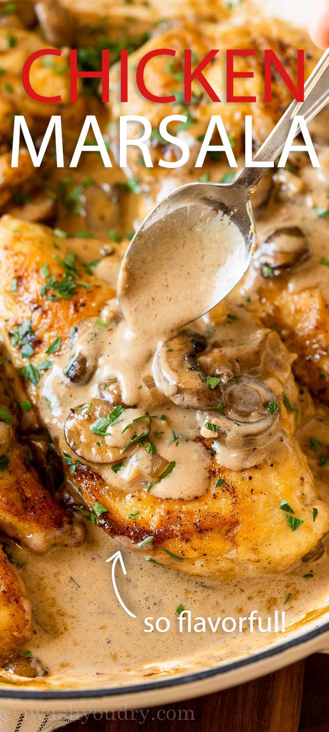 Quick Easy Chicken Marsala Recipe - I Wash You Dry