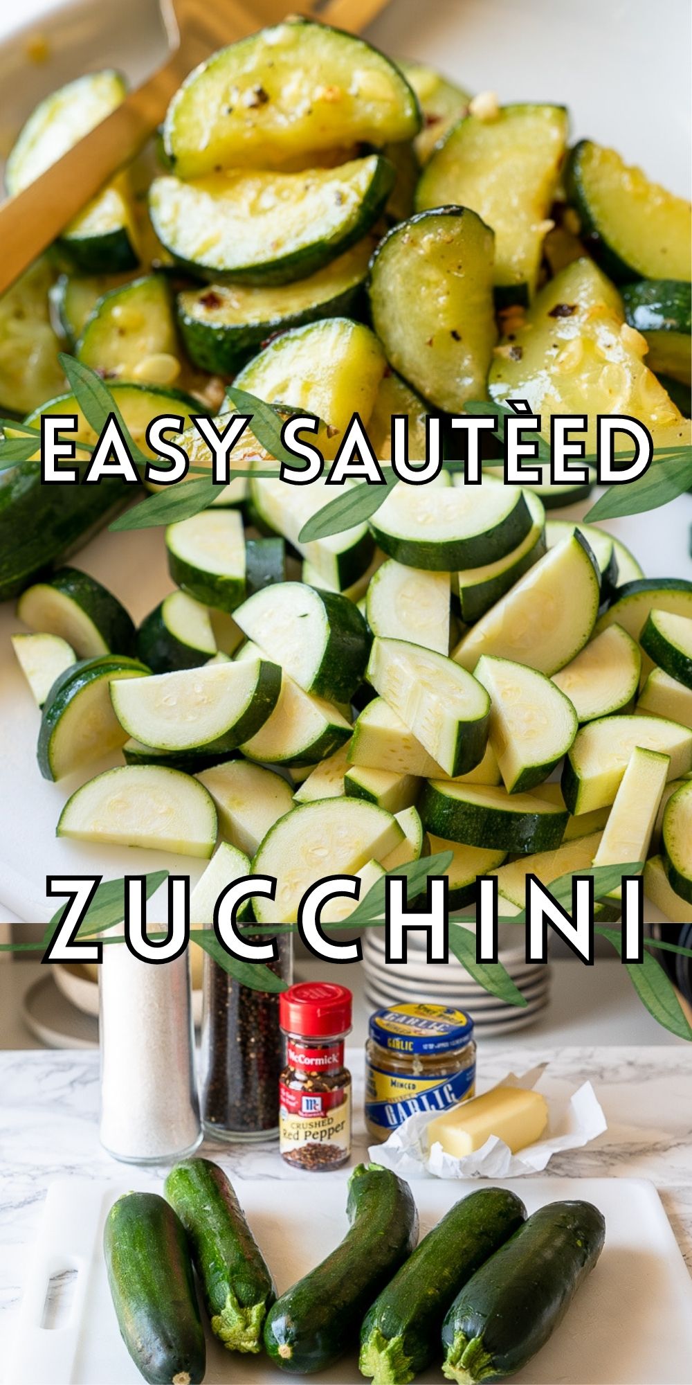 Easy Sautéed Zucchini Recipe - I Wash You Dry