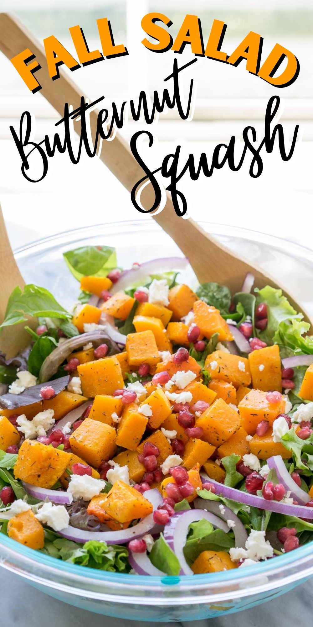 Butternut Squash Fall Salad - I Wash You Dry