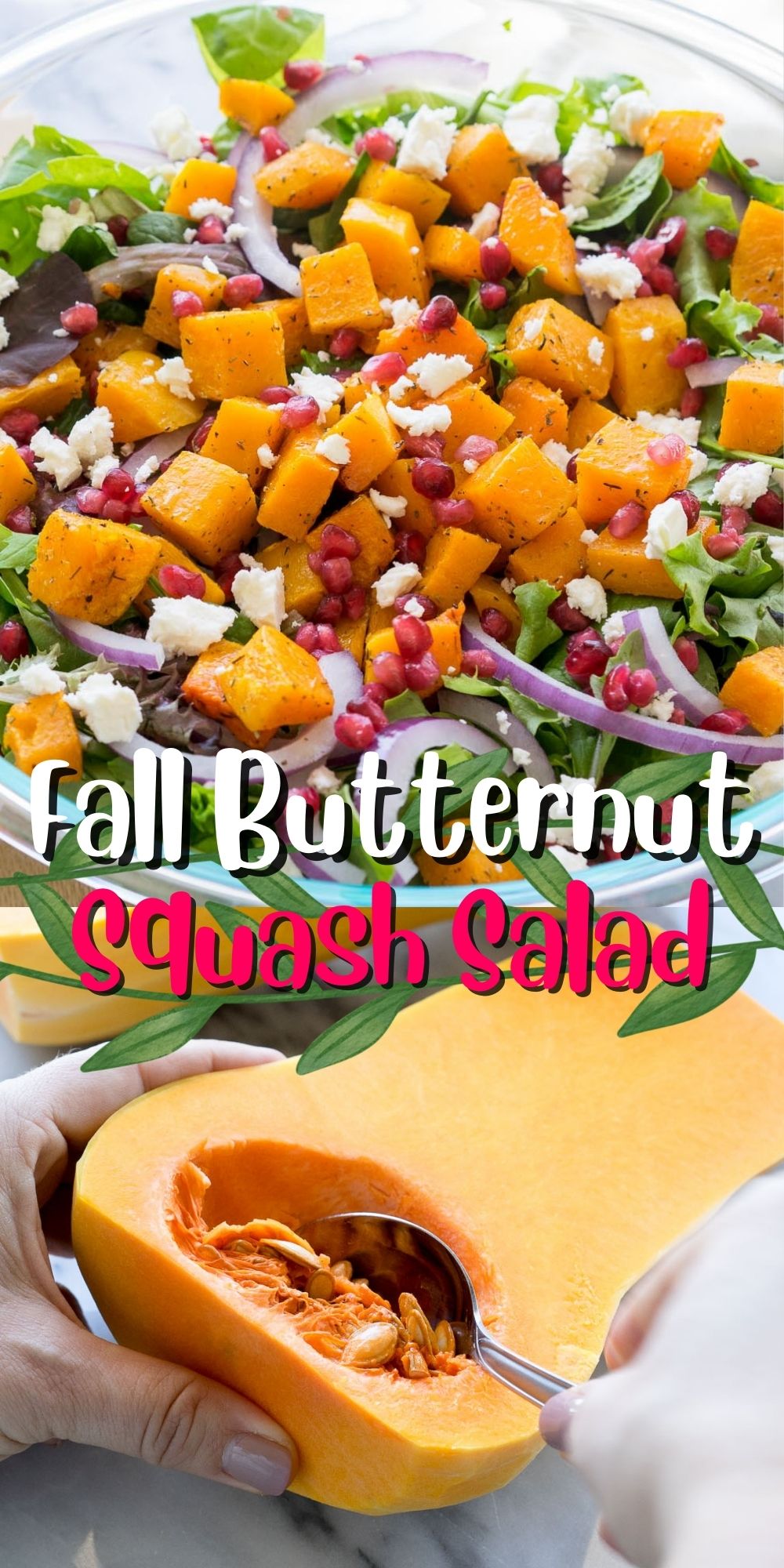 Butternut Squash Fall Salad - I Wash You Dry