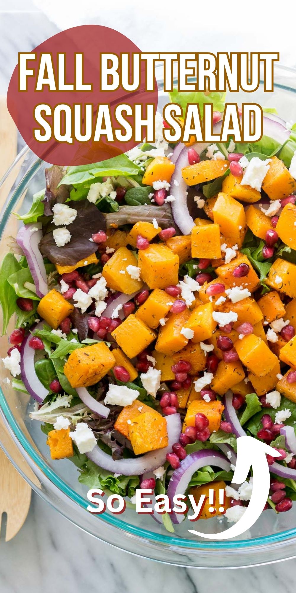 Butternut Squash Fall Salad - I Wash You Dry