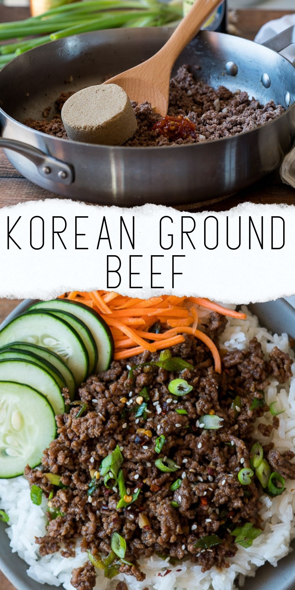 Easy Korean Ground Beef Recipe - I Wash You Dry