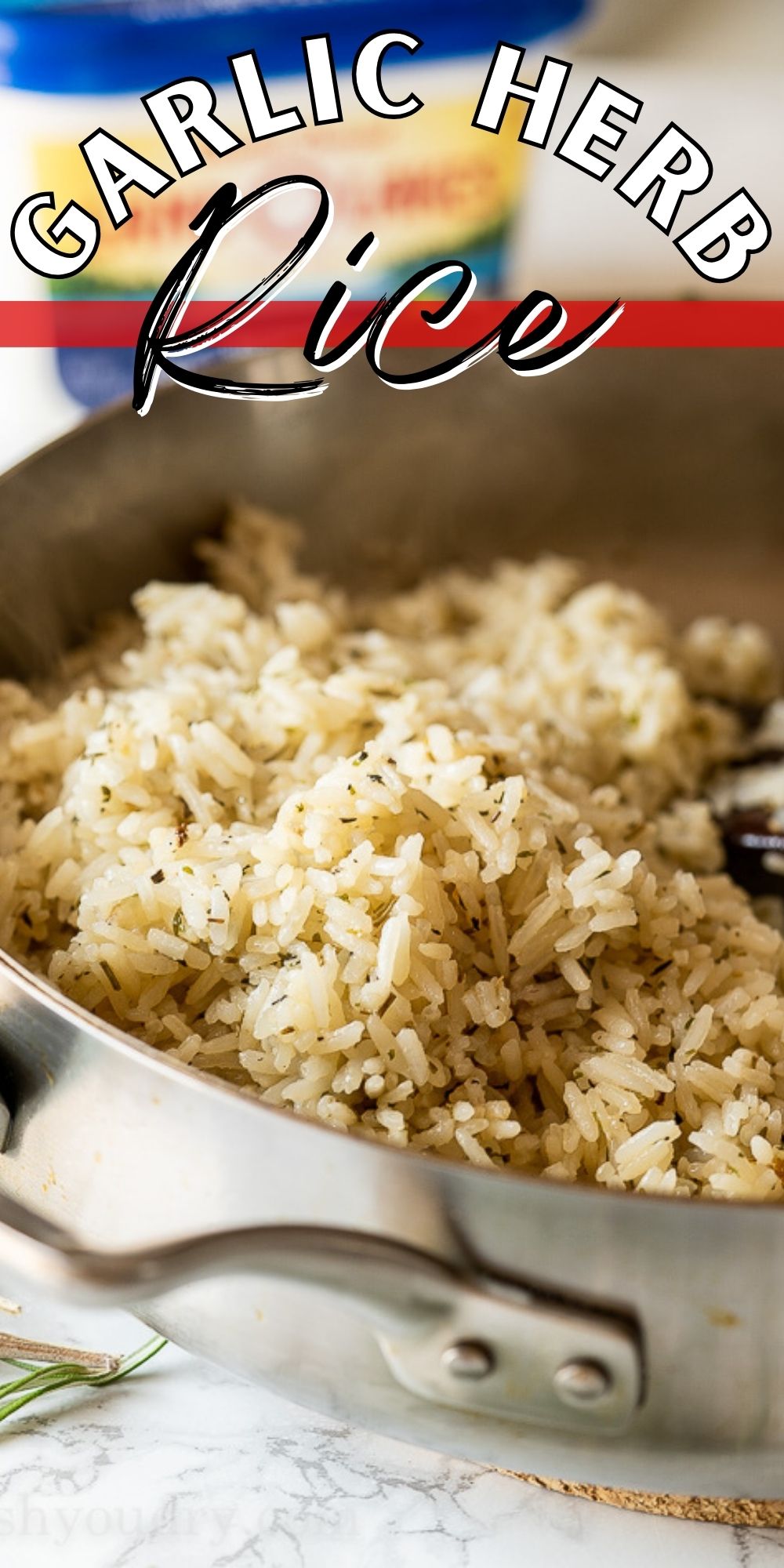 Garlic Herb Rice Pilaf Recipe - I Wash You Dry