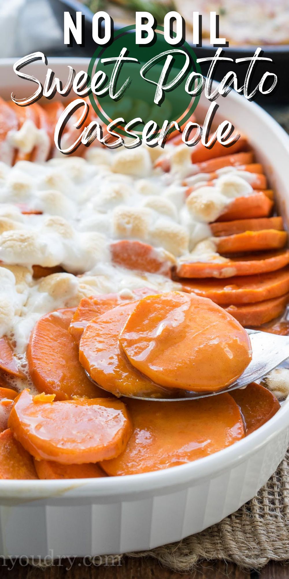 No Boil Candied Sweet Potato Casserole I Wash You Dry