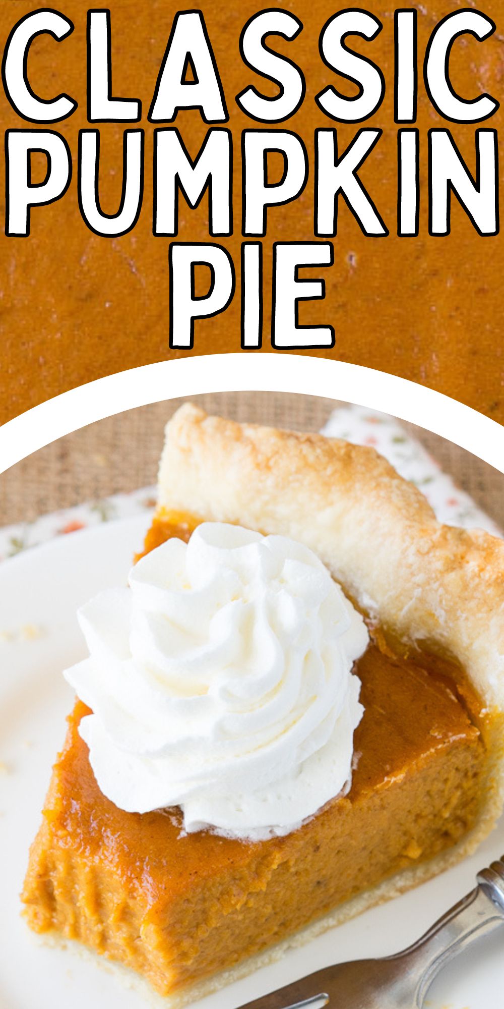 Super Easy Pumpkin Pie Recipe - I Wash You Dry