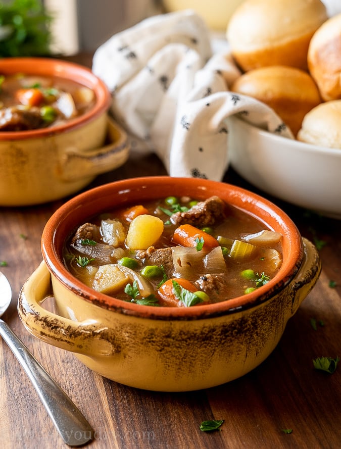 Slow Cooker Beef Stew Recipe - I Wash You Dry