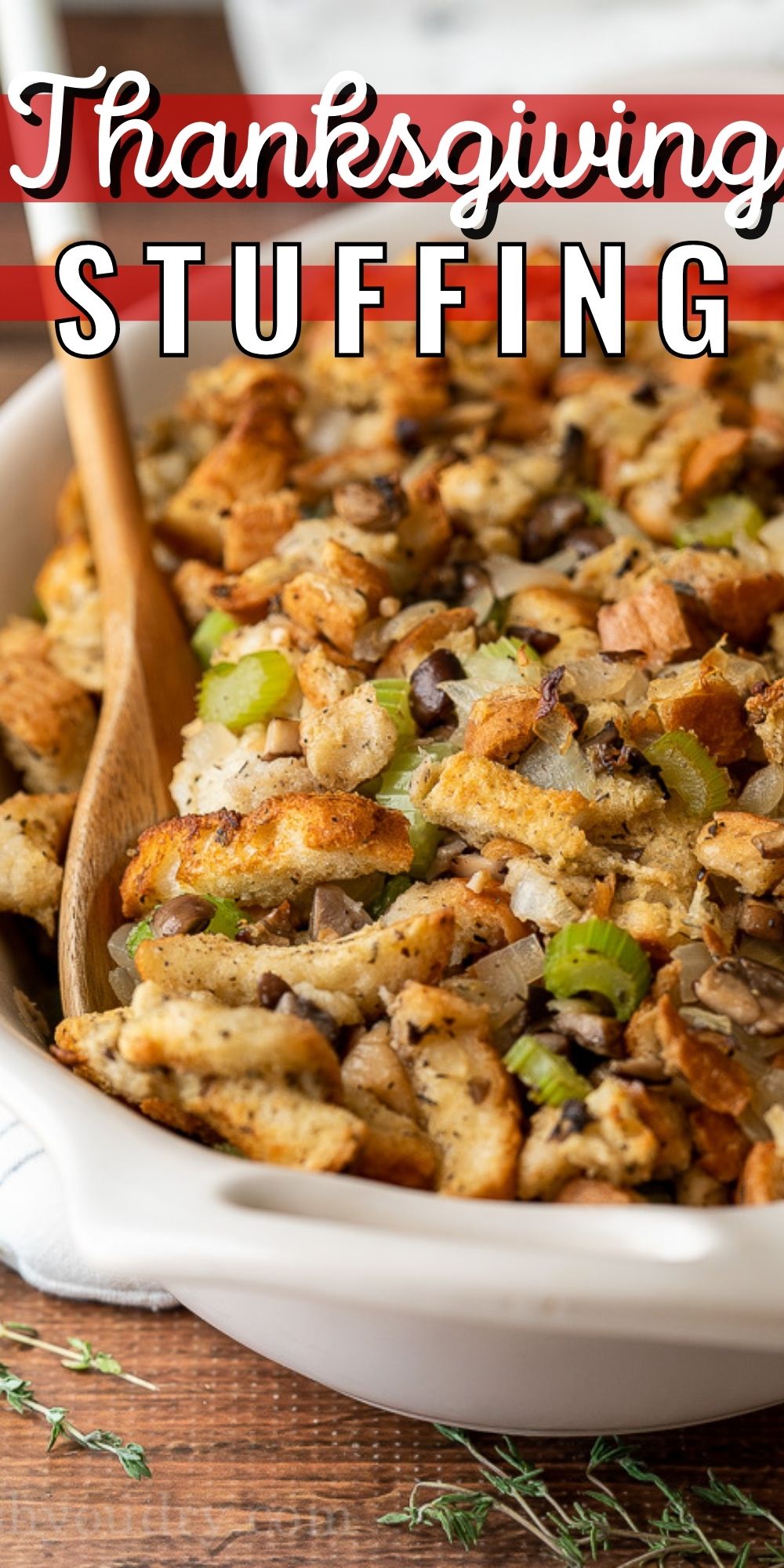 Easy Thanksgiving Stuffing Recipe - I Wash You Dry