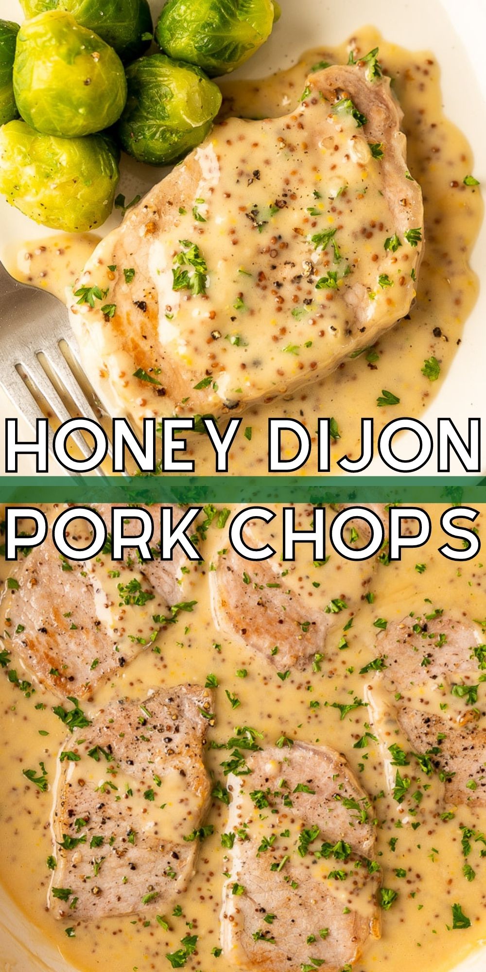 Creamy Honey Dijon Pork Chops - I Wash You Dry