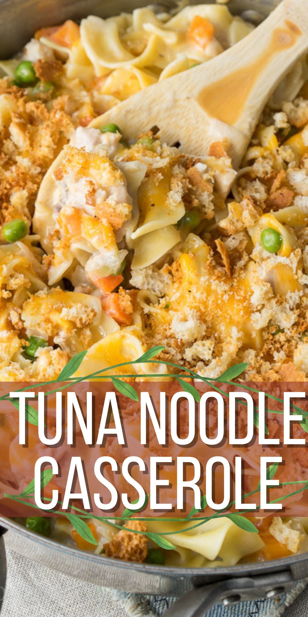 Tuna Noodle Skillet Casserole I Wash You Dry