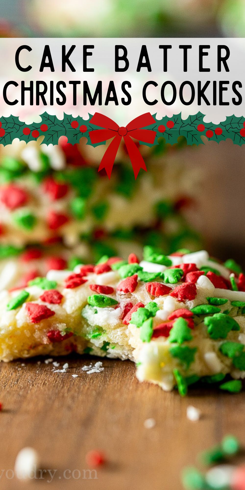 Easy Christmas Cookies Recipe - I Wash You Dry