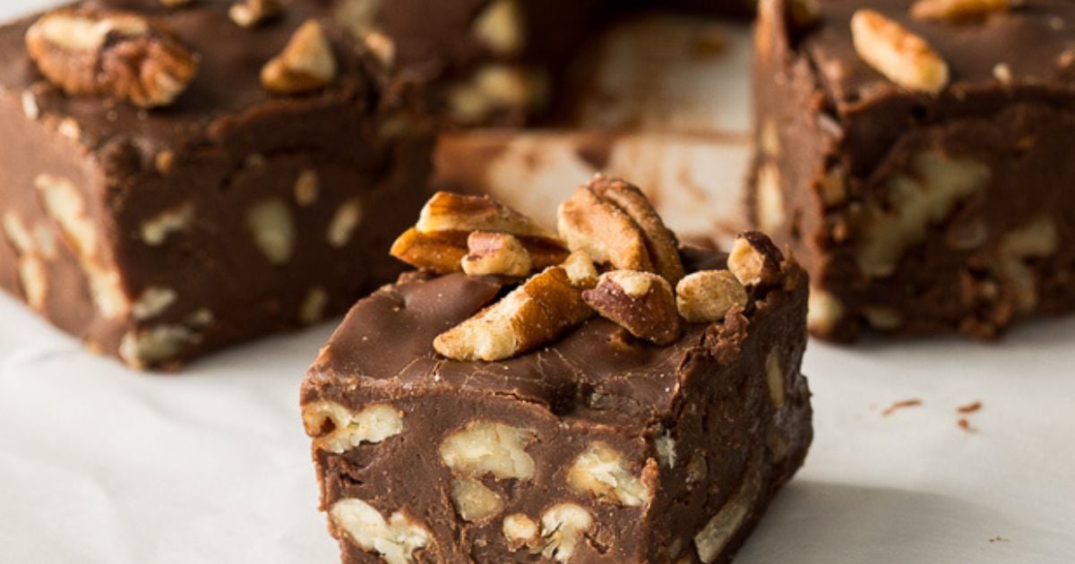 Last Minute Chocolate Fudge Recipe - I Wash You Dry