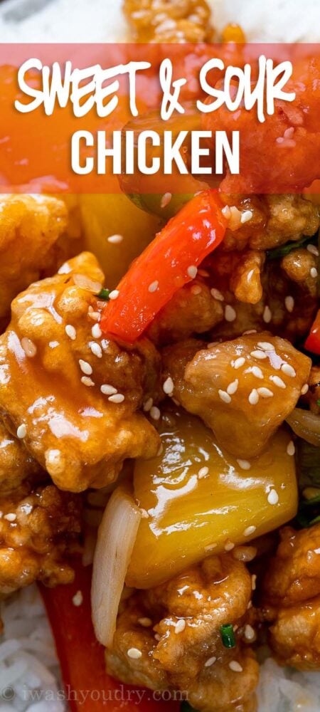 sweet and sour chicken recipe