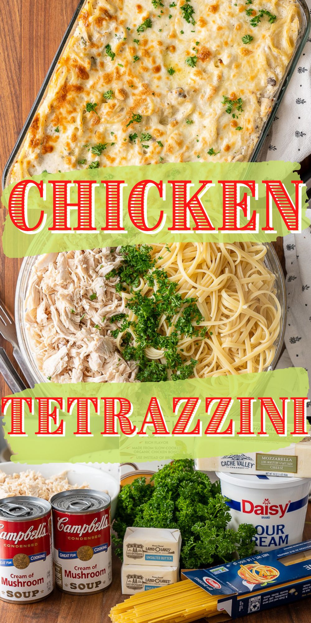 Easy Chicken Tetrazzini Recipe I Wash You Dry