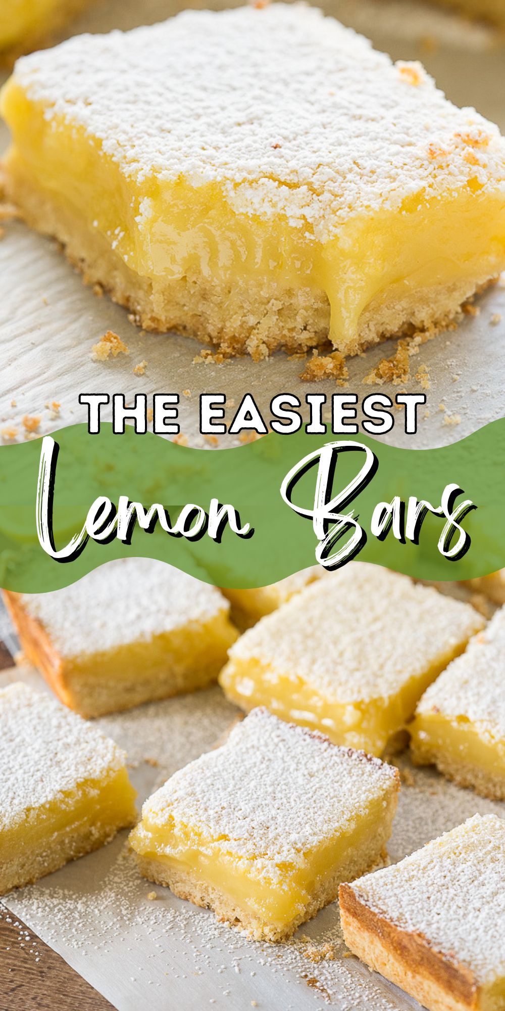 Easy Lemon Bar Recipe - I Wash You Dry