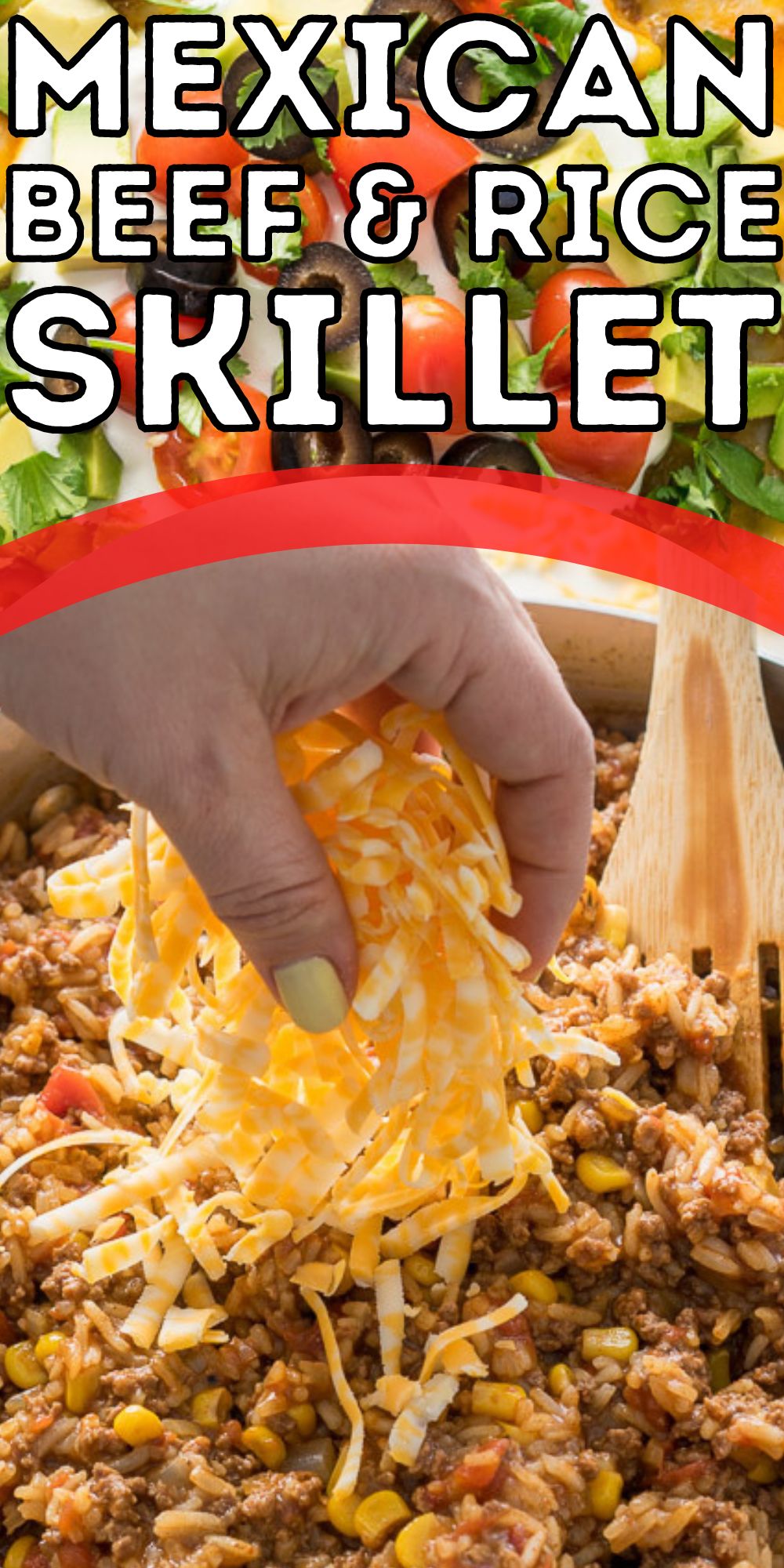 One Skillet Mexican Beef and Rice - I Wash You Dry