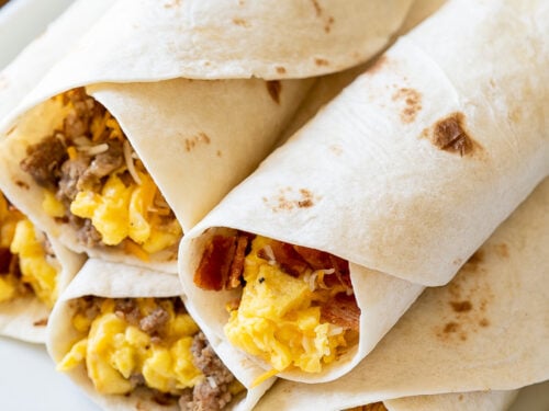 Make-Ahead Breakfast Burritos Recipe 