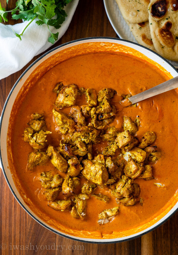 Creamy Chicken Tikka Masala Recipe I Wash You Dry