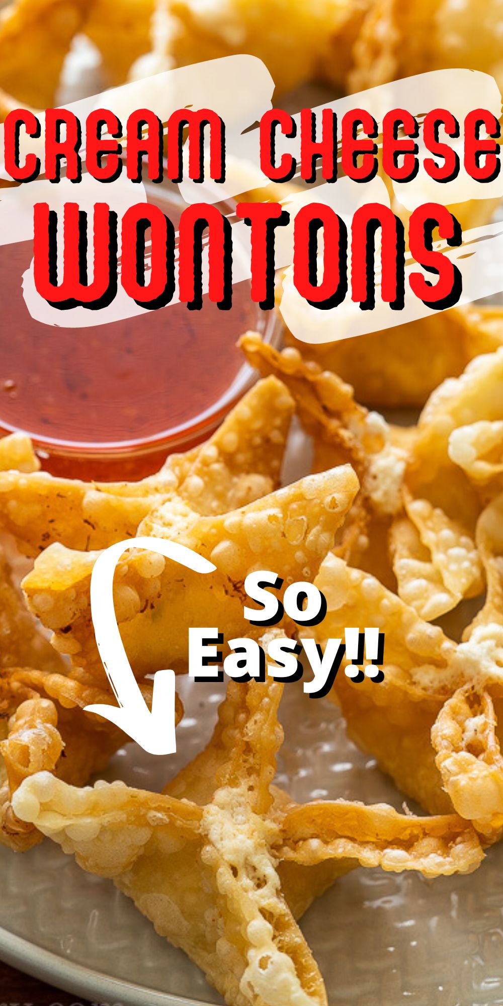 Easy Cream Cheese Wontons I Wash You Dry