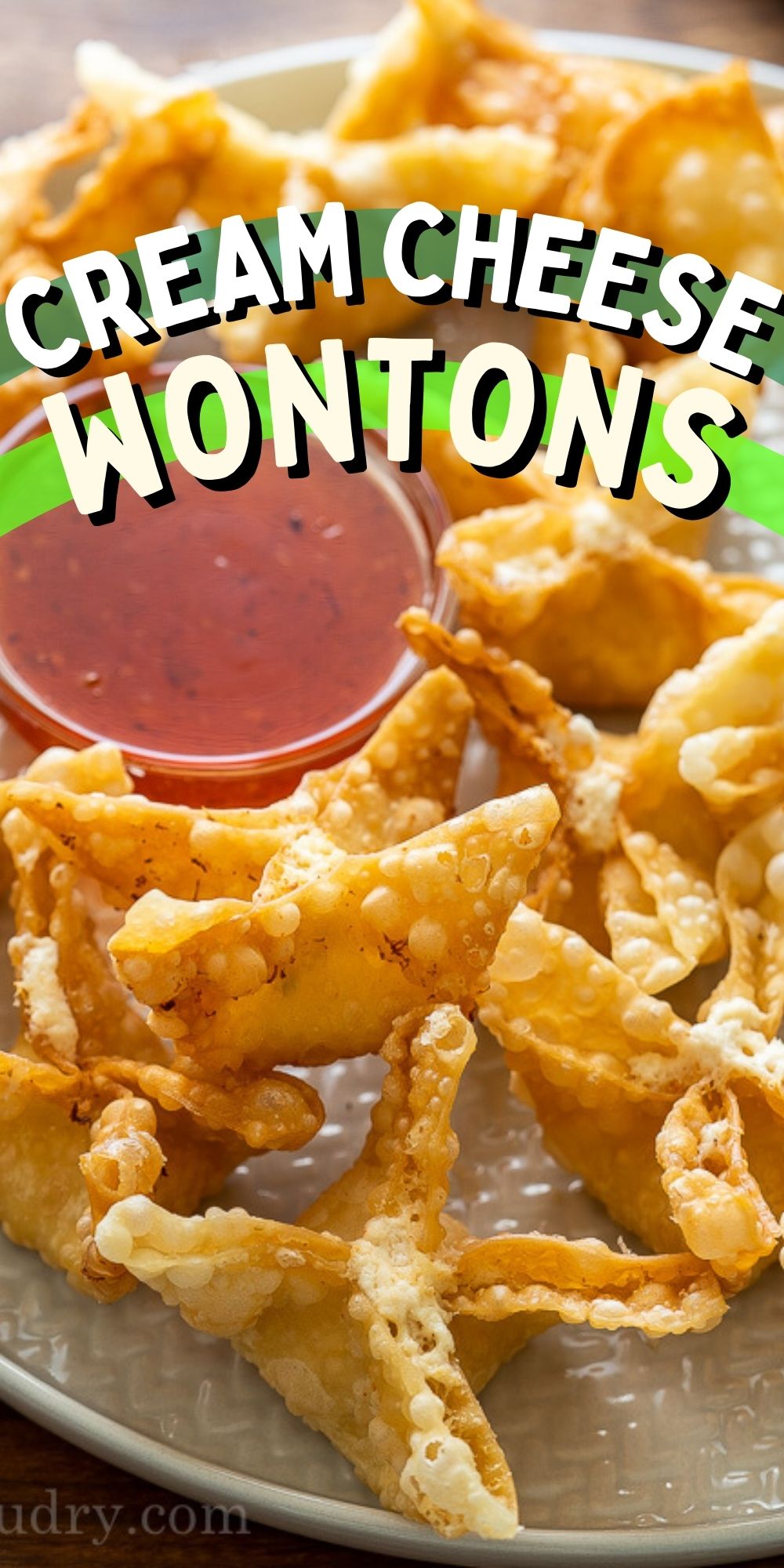 Easy Cream Cheese Wontons I Wash You Dry