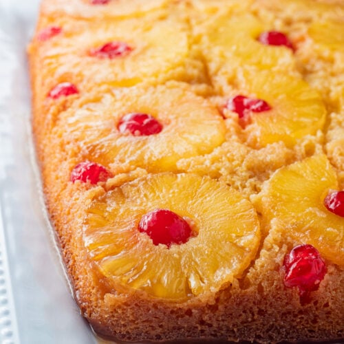 Easy Pineapple Upside Down Cake - STOCKPILING MOMS™