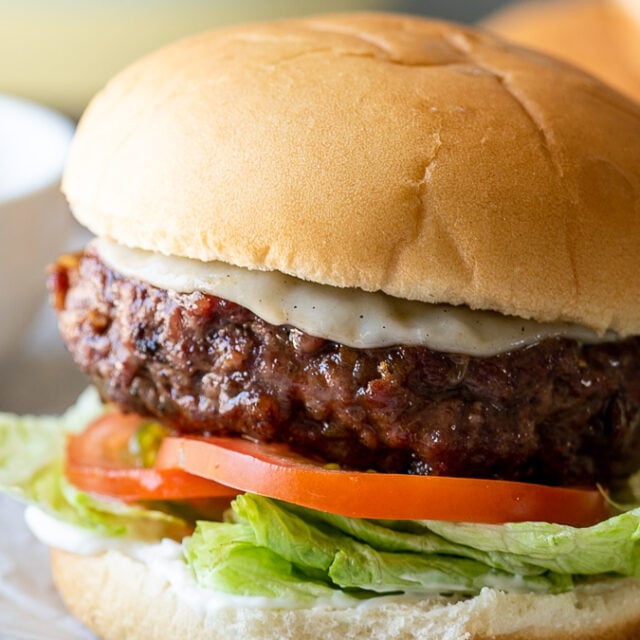Caramelized Onion Hamburger Recipe I Wash You Dry