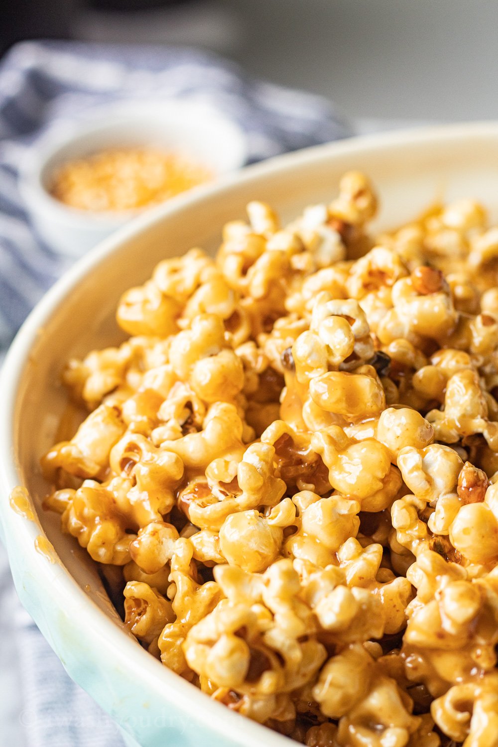 Super Easy Caramel Corn Recipe I Wash You Dry