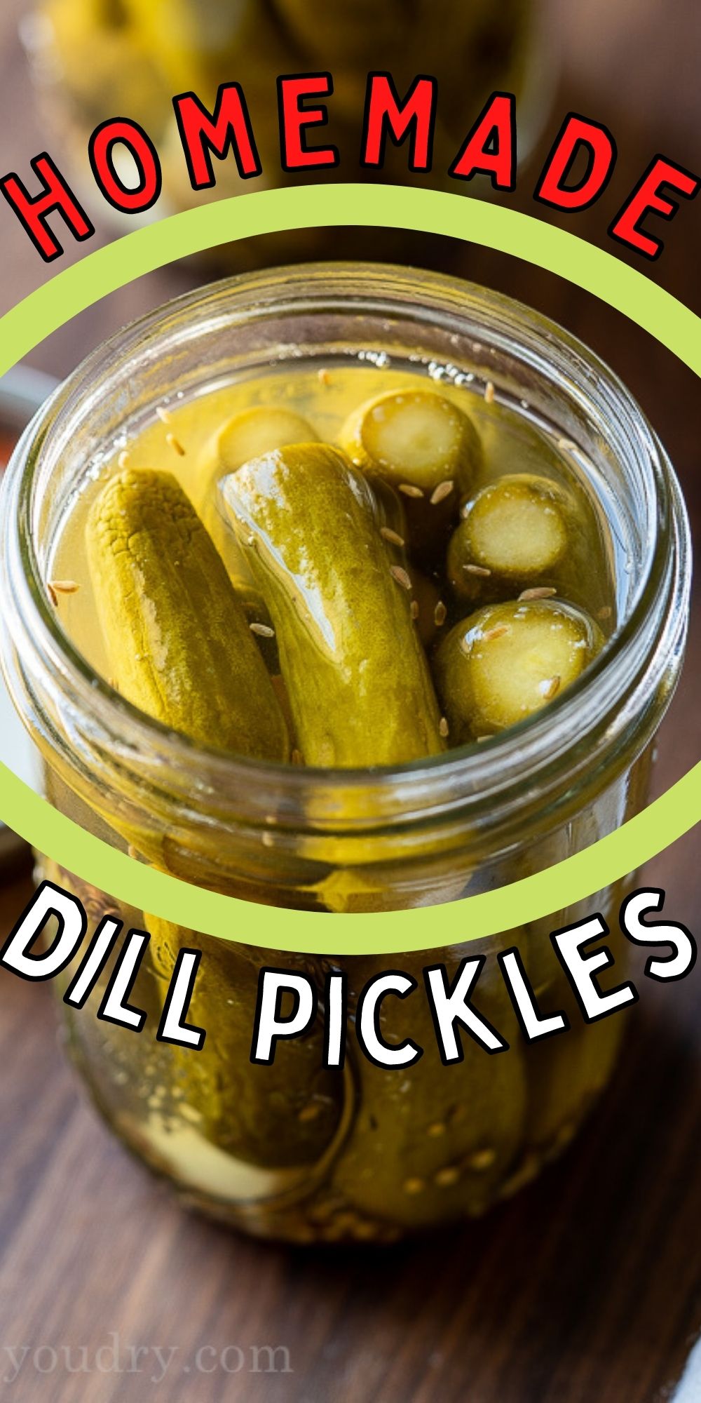 Homemade Canned Dill Pickles I Wash You Dry