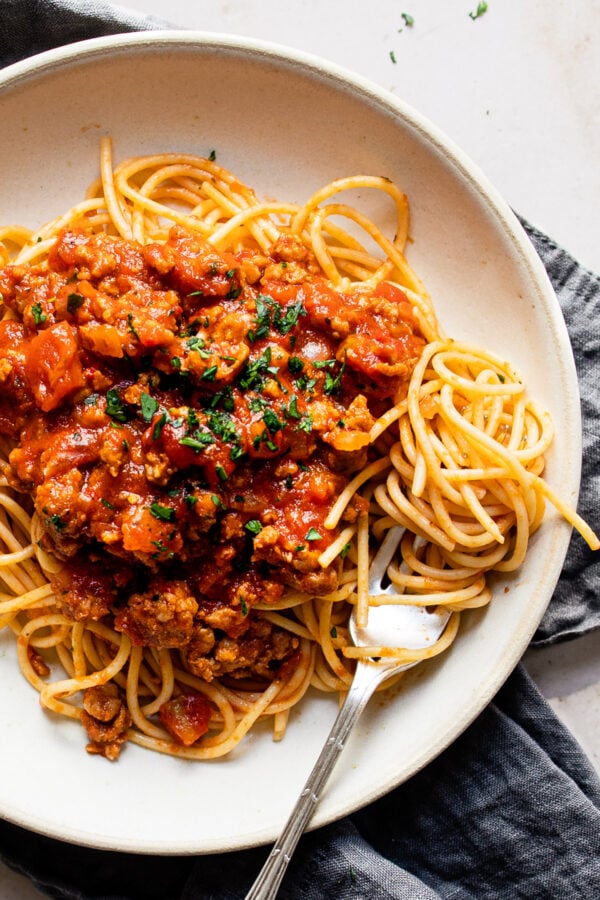 Quick and Easy Spaghetti Sauce Recipe - I Wash You Dry