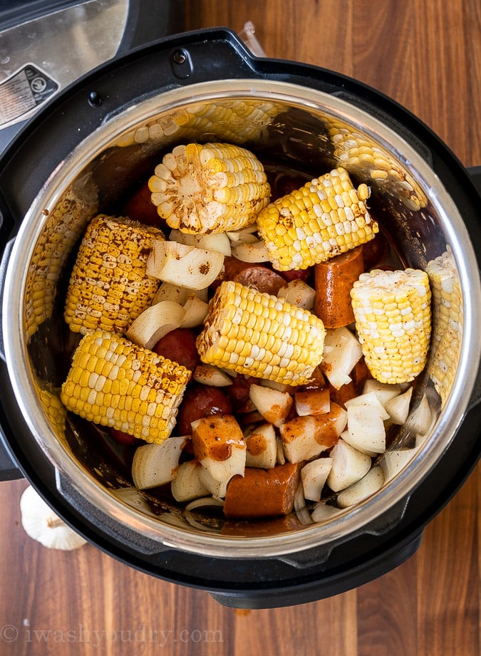 Instant Pot Shrimp Boil - With BBQ Shrimp Rub - The Foodie Eats