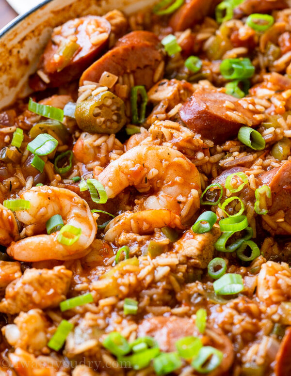 One Pan Jambalaya Recipe I Wash You Dry