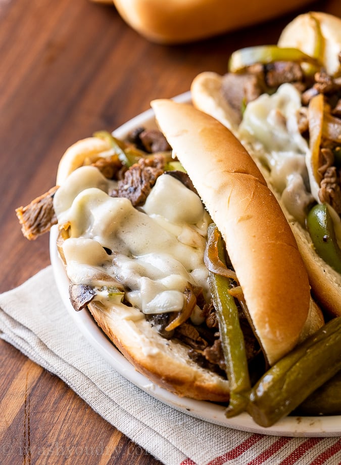 Philly Cheesesteak - Jo Cooks