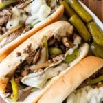 Philly Cheesesteak Sandwiches - I Wash You Dry