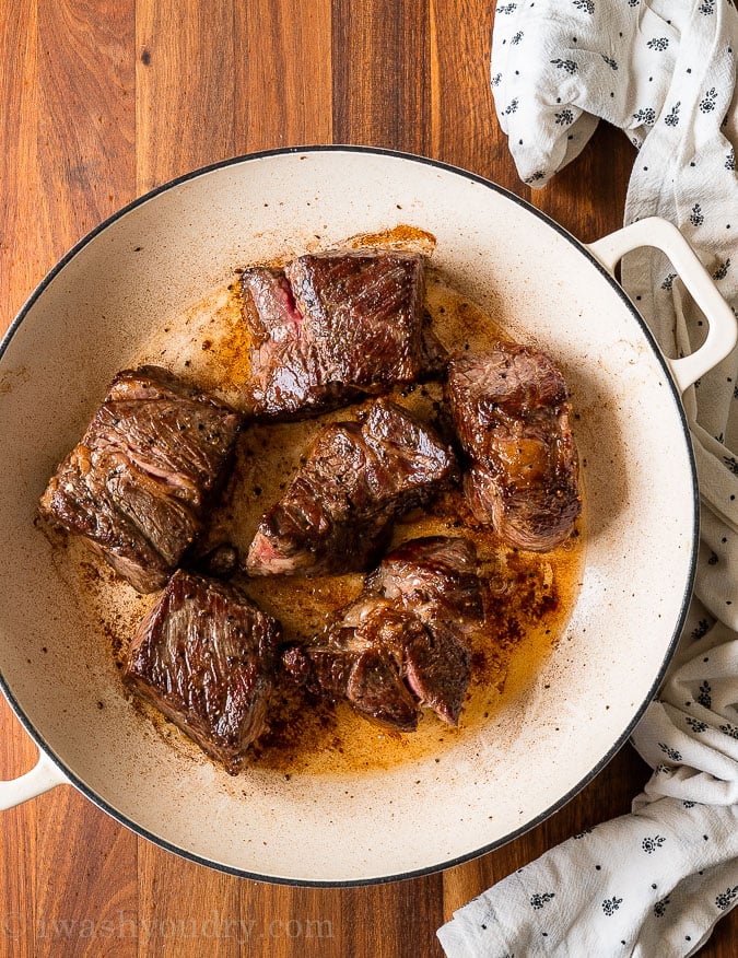 searing chuck roast for barbacoa beef