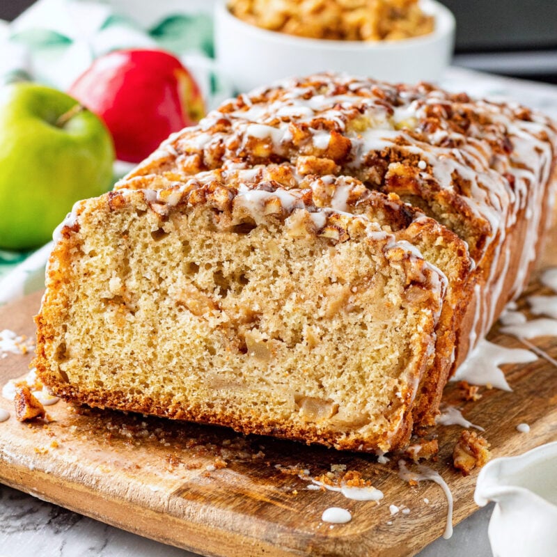 Amish Apple Fritter Bread - I Wash You Dry