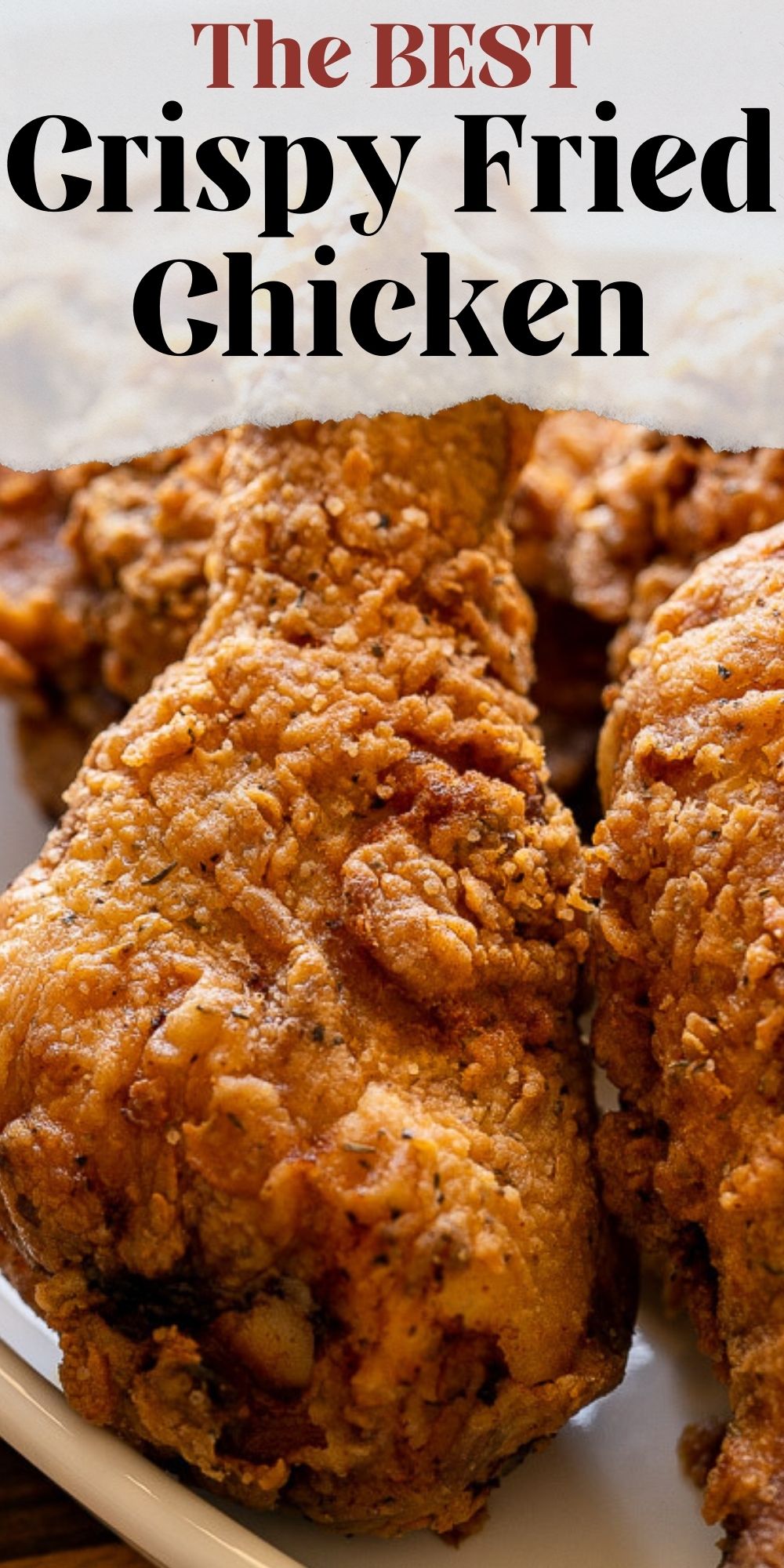 Crispy Fried Chicken Recipe - I Wash You Dry