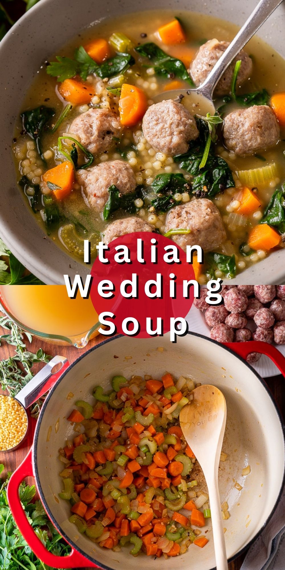 Quick Italian Wedding Soup Recipe - I Wash You Dry