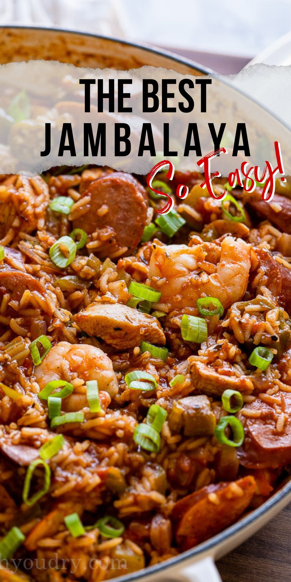 One Pan Jambalaya Recipe I Wash You Dry
