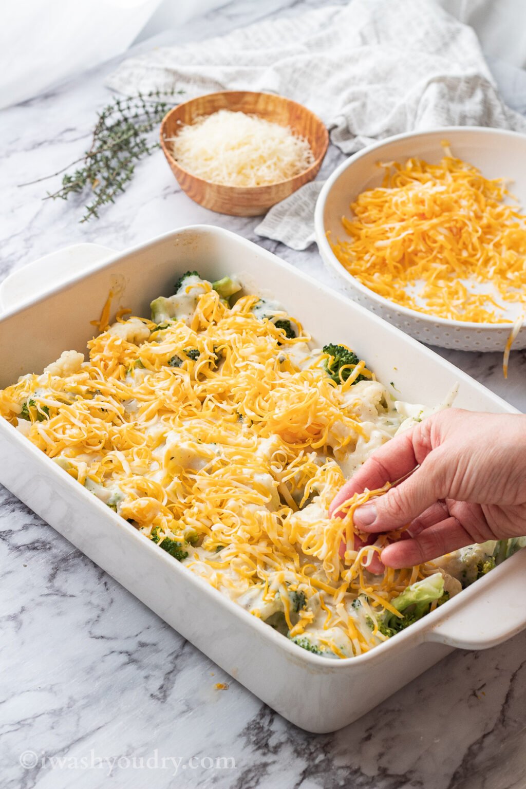 Broccoli Cauliflower Casserole I Wash You Dry