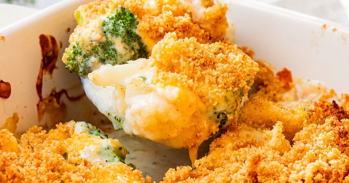 Broccoli Cauliflower Casserole I Wash You Dry