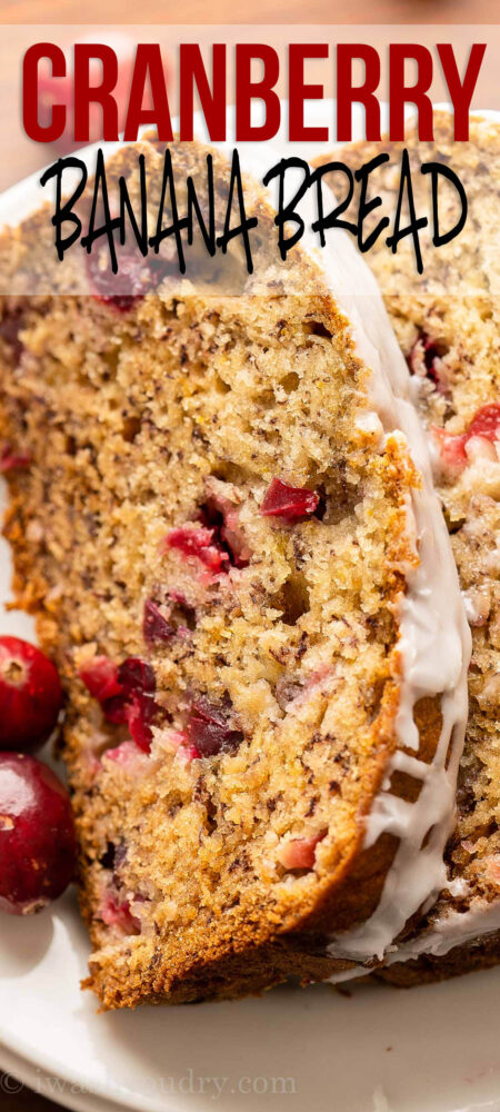 Cranberry Banana Bread Recipe image