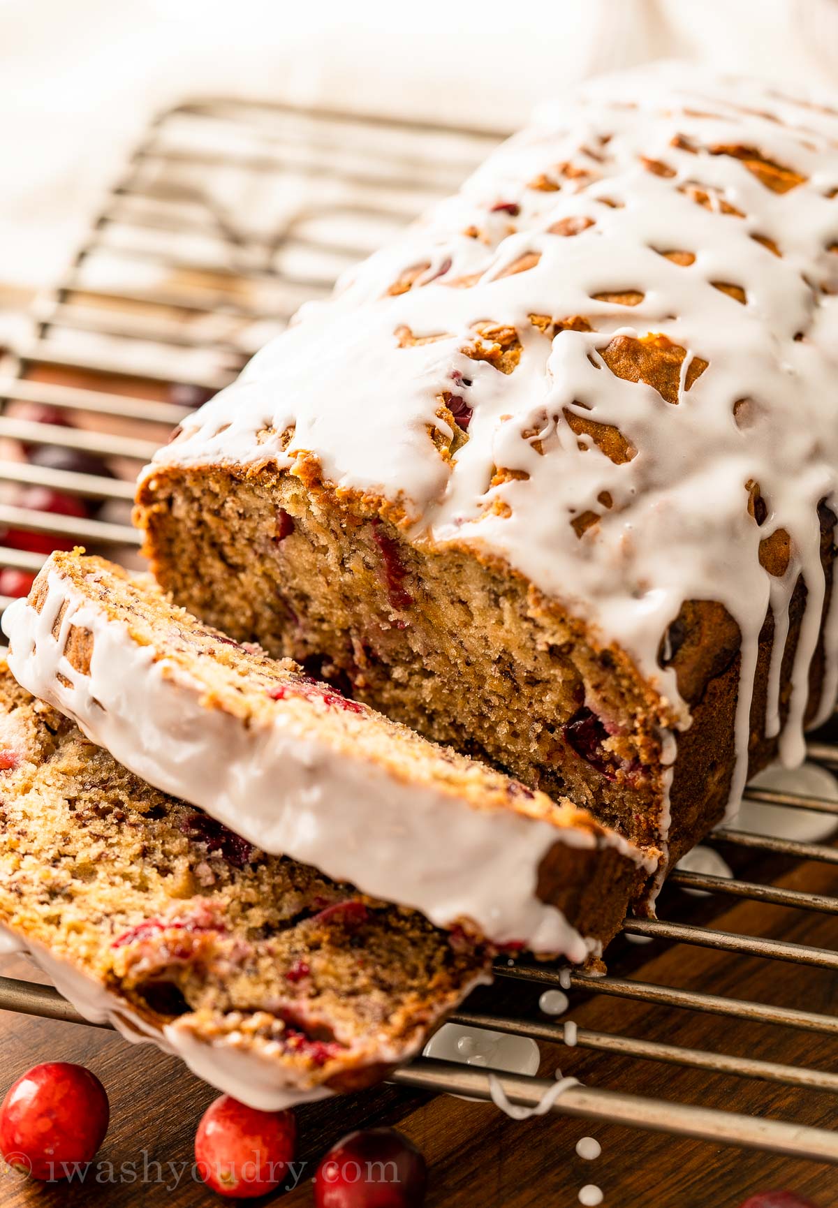 Cranberry Banana Bread Recipe I Wash You Dry 1595