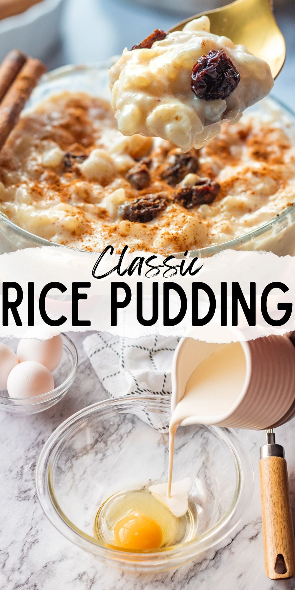 Classic Rice Pudding Recipe - I Wash You Dry