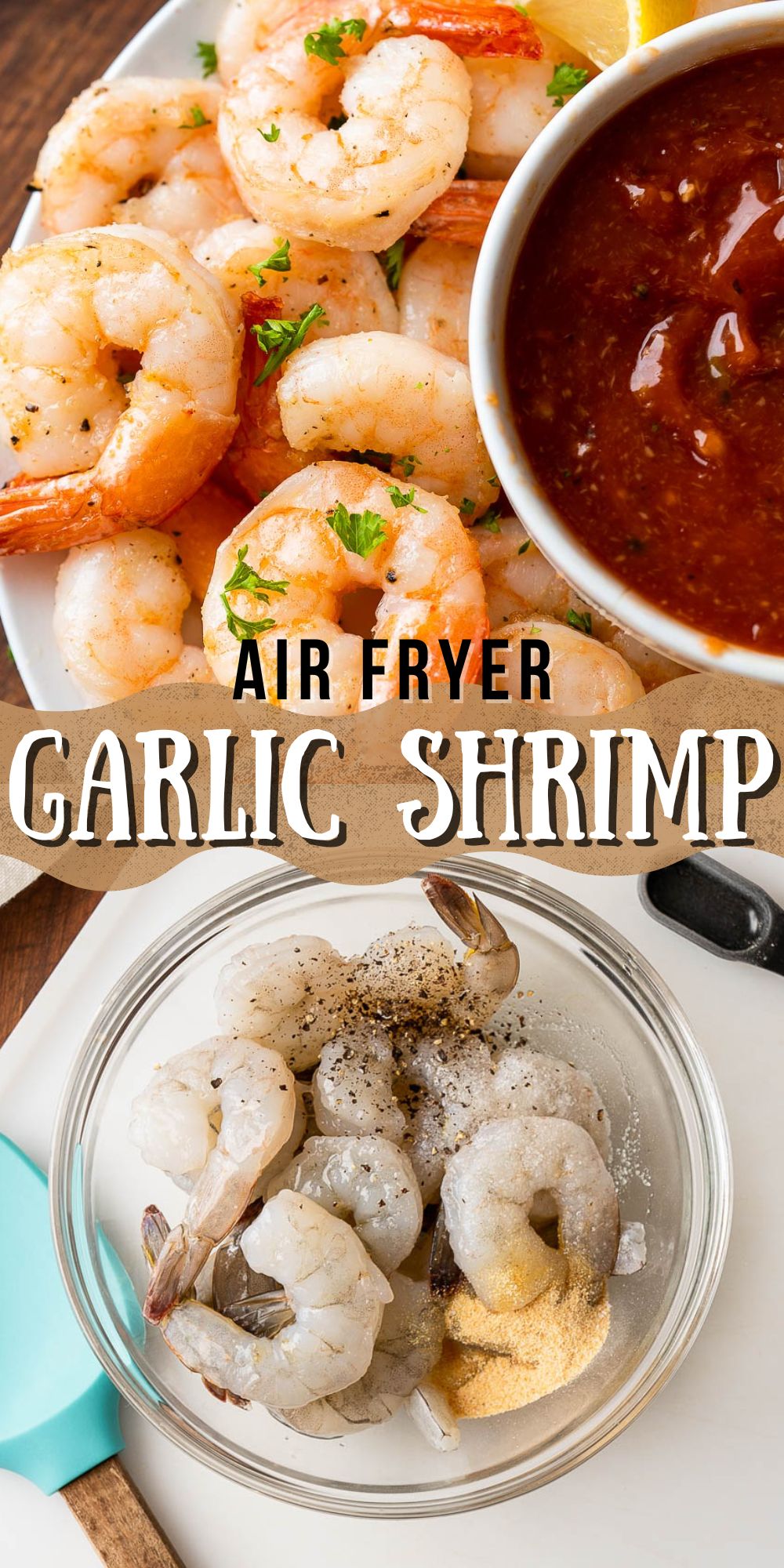 Air Fryer Garlic Shrimp Recipe - I Wash You Dry