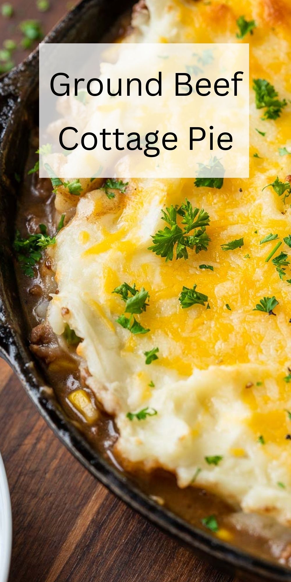 Ground Beef Cottage Pie Recipe I Wash You Dry 