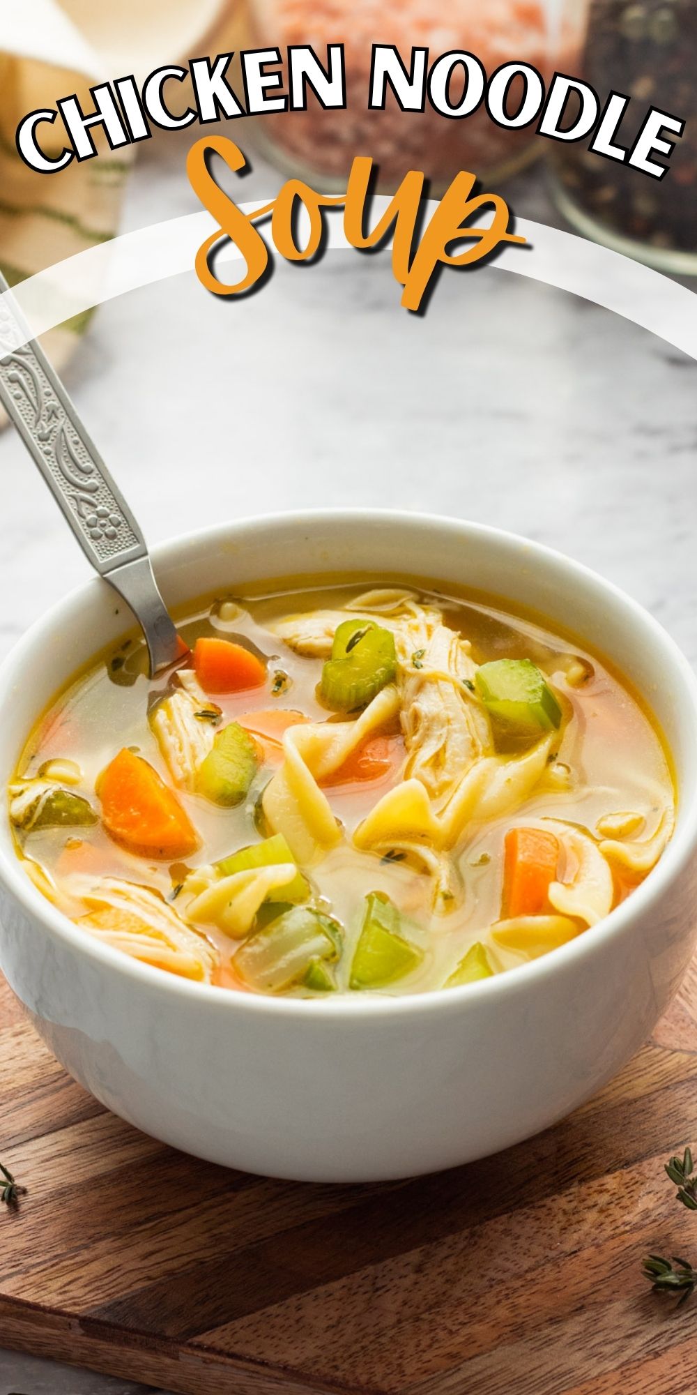 Easy Chicken Noodle Soup - I Wash You Dry