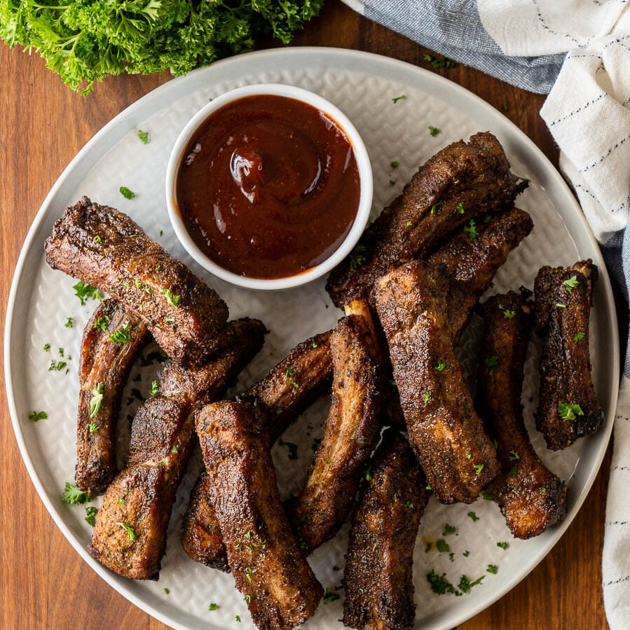Air Fryer Ribs I Wash You Dry