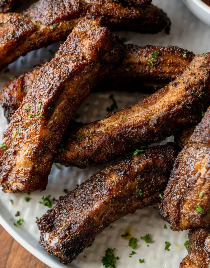 Air Fryer Ribs - I Wash You Dry