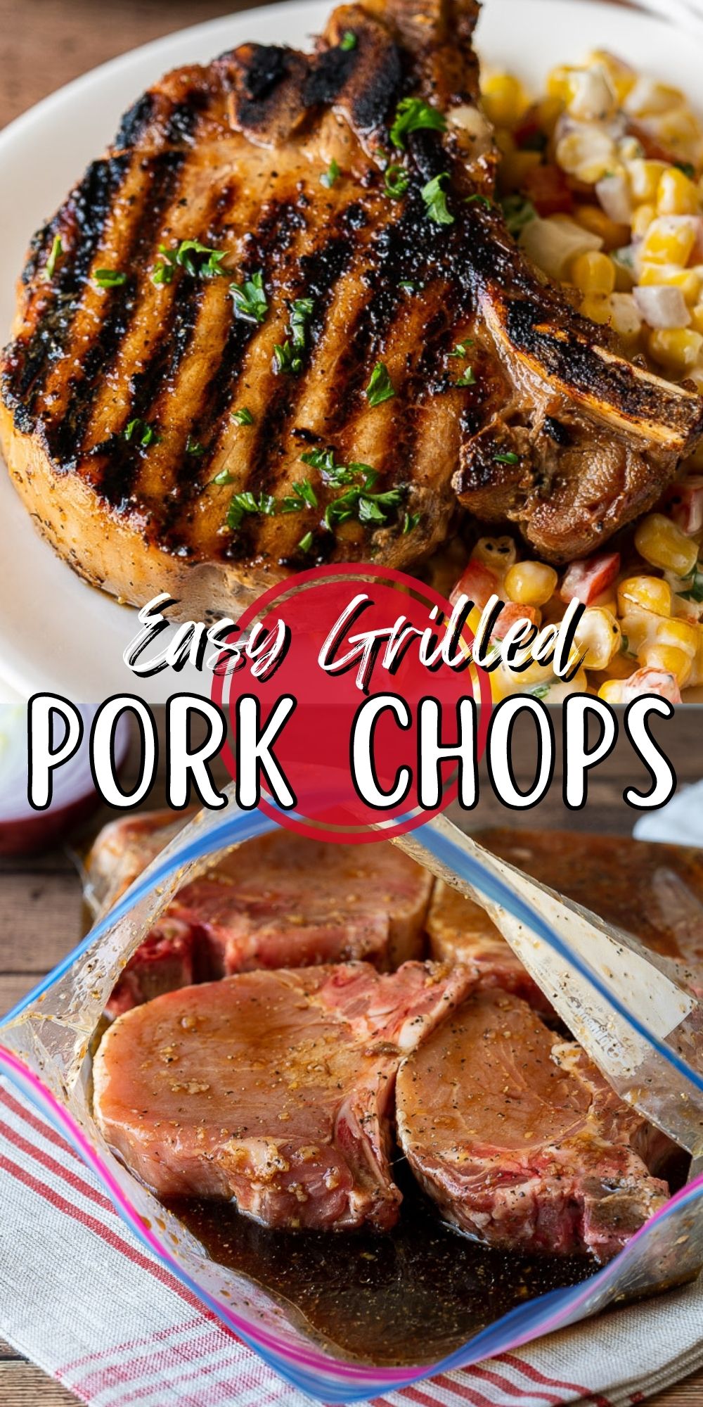 Million Dollar Grilled Pork Chop Recipe - I Wash You Dry