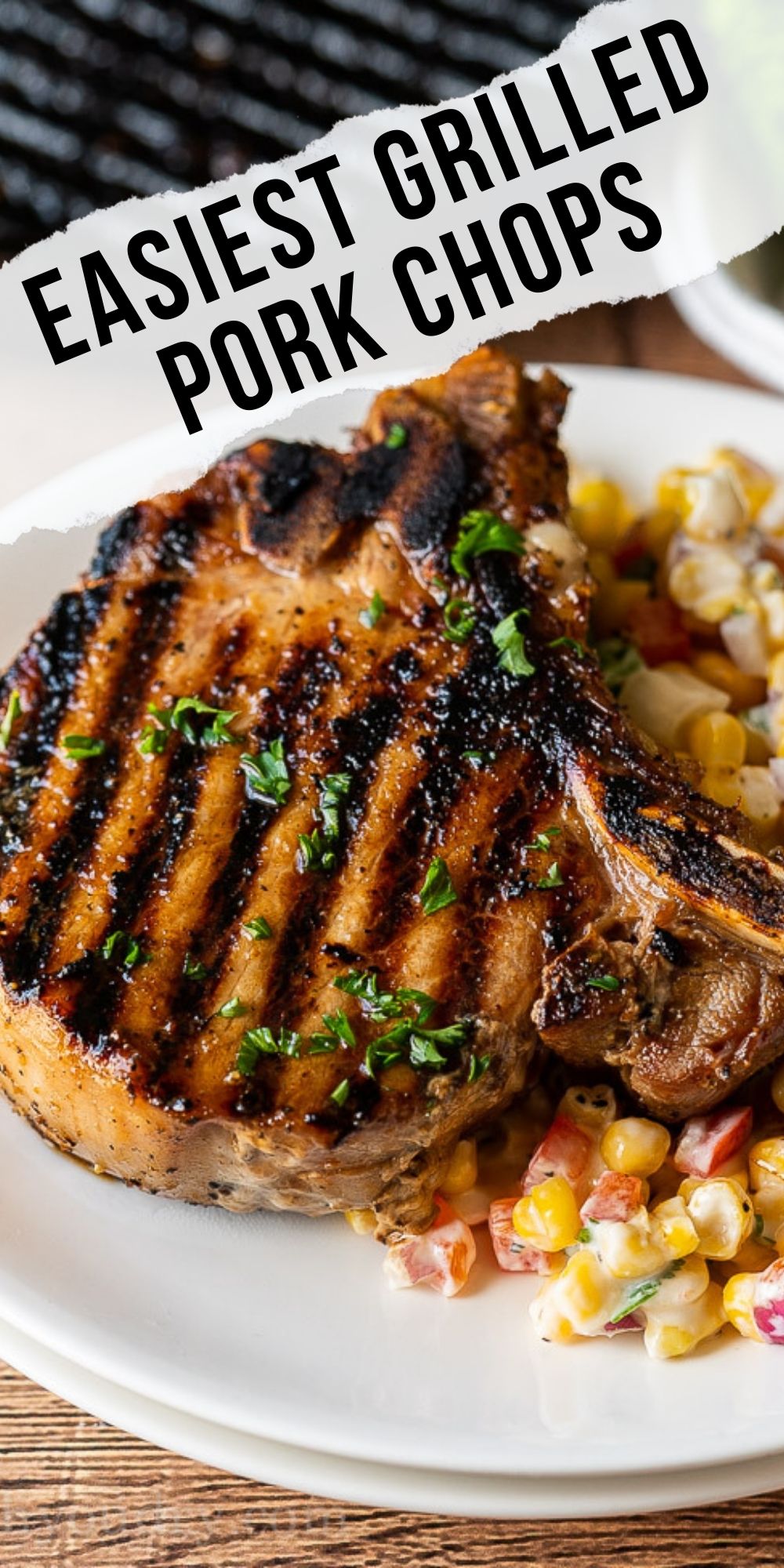 Million Dollar Grilled Pork Chop Recipe - I Wash You Dry