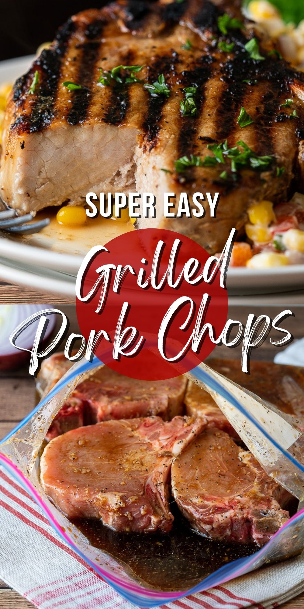 Million Dollar Grilled Pork Chop Recipe - I Wash You Dry